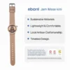 IMG_2645 Jam Tangan Kayu Eboni x Injourney Destination "Ratu Boko Unisex - Beige